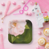 ピンクガーデンバラスクエアデザイナー紙プレート ペーパープレート (パーティー)