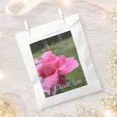 ピンクガーデンバラフローラ フェイバーバッグ (クリップ留めされた状態)