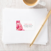 ピンクガーデンバラ住所 シール (インサイチュ)