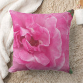 ピンクガーデンバラ クッション (ブランケット)
