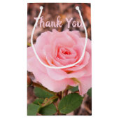 ピンクガーデンバラ スモールペーパーバッグ (裏面)