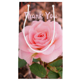 ピンクガーデンバラ スモールペーパーバッグ