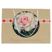 ピンクガーデンバラ ラージペーパーバッグ (裏面)