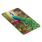 ピンクガーデンフォレストの孔雀 マグネット (右側)