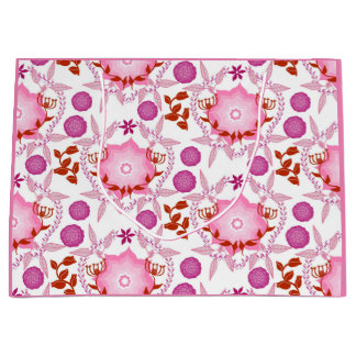 ピンクガーデン ラージペーパーバッグ