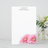 ピンクガーベラデイジーエレガント写真 (スタンド正面)