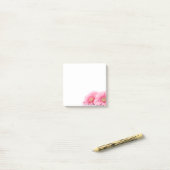 ピンクガーベラデイジーエレガント写真 ポストイット (デスク上)