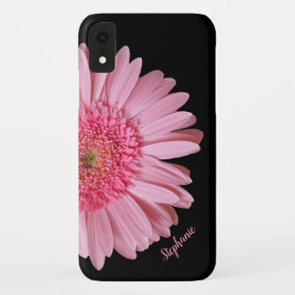 ピンクガーベラデイジー開花iPhone XRケース iPhone XRケース