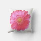 ピンクガーベラデイジー クッション (裏面)