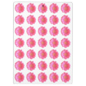 ピンクガーベラデイジー クリップボード (裏面)