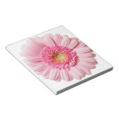 ピンクガーベラデイジー ノートパッド (アングル)
