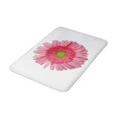 ピンクガーベラデイジー バスマット (アングル)
