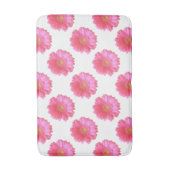 ピンクガーベラデイジー バスマット (正面縦)