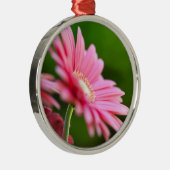 ピンクガーベラデイジー メタルオーナメント (右)