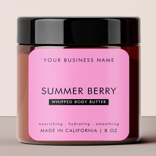 ピンクガーリーとブラックのスキモダンカレのJAR製品 スクエアシール