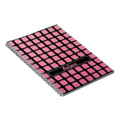 ピンクガーリーとブラック ノートブック (右側)