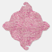 ピンクガーリーと赤面グリッターゼブラ フェイバーボックス (見開き)