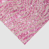 ピンクガーリーと赤面グリッターゼブラ 薄葉紙 (詳細)