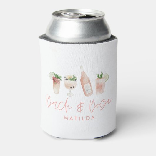 ピンクガーリーのバッハとブーゼのバチェロレッテウィークエンドシック 缶クーラー (缶裏面)