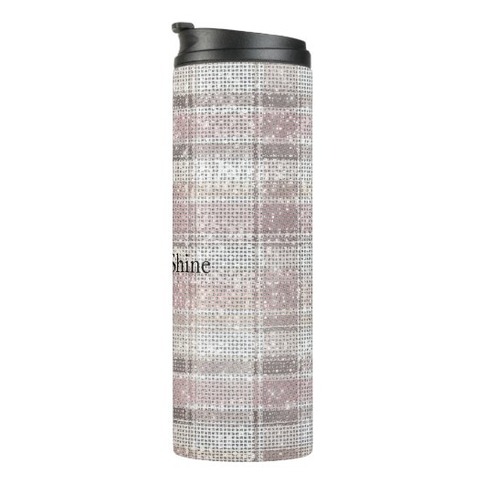 ピンクガーリーのプライドストライプの輝き タンブラー (回転右)