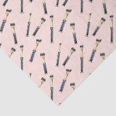 ピンクガーリーのメイクブラシ(デザイン74ピンクシリーズ) 薄葉紙 (詳細)