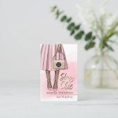 ピンクガーリーの名刺 名刺 (スタンド正面)