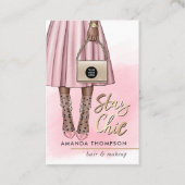 ピンクガーリーの名刺 名刺 (正面)