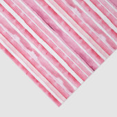 ピンクガーリーの白ストライプ色 薄葉紙 (詳細)
