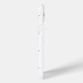 ピンクガーリーの羽のパターン Case-Mate iPhoneケース (裏面 / 右)