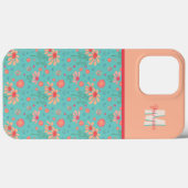 ピンクガーリーの花のインスピレーションカスタムiPhoneケース Case-Mate iPhoneケース (裏面 (横))