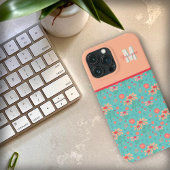 ピンクガーリーの花のインスピレーションカスタムiPhoneケース Case-Mate iPhoneケース