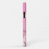 ピンクガーリーアジランゲアフローラ金ゴールドグリッター宝石 Case-Mate iPhoneケース (裏面/右)