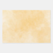 ピンクガーリーイエローフローラ ラッピングペーパーシート (正面2)