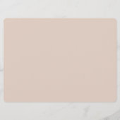 ピンクガーリーウィークリースケジュールスクールタイムテーブル (裏面)