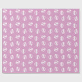 ピンクガーリーク卒業生クラス年 ラッピングペーパー (フラット)