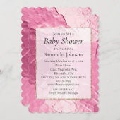 ピンクガーリーグラム 招待状 (正面/裏面)