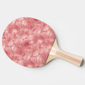 ピンクガーリーグリジーグリッターキリンプリント 卓球ラケット (横)