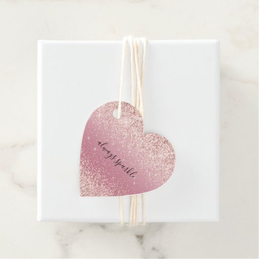 ピンクガーリーグリジーグリッタースパークル フェイバータグ (インサイチュ)