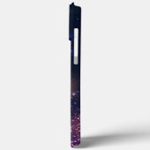 ピンクガーリーグリッタースパークリモノグラム Case-Mate iPhoneケース (裏面 / 左)