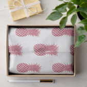 ピンクガーリーグリッター熱帯パイナップル 薄葉紙 (ギフト)