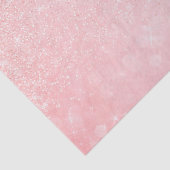 ピンクガーリーグリッター高級デザイン 薄葉紙 (詳細)
