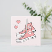 ピンクガーリースニーカー シーズンカード (スタンド正面)