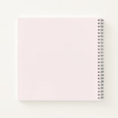 ピンクガーリースニーカー ノートブック (裏面)