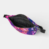 ピンクガーリーダリアフラワーガーデン自然写真 ファニーパック (見開き)