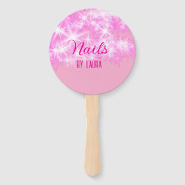 ピンクガーリーパステルグリッター爪、 ネイルの追加サイトq ハンドファン