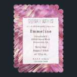 ピンクガーリーパールバラ金ゴールドグラムスウィート16 招待状<br><div class="desc">ピンクガーリーパールバラ金ゴールドグラム16歳または任意の年</div>