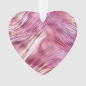 ピンクガーリーパールバラ金ゴールドグラム オーナメント (裏面)