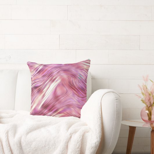 ピンクガーリーパールバラ金ゴールドグラム クッション (ソファ)