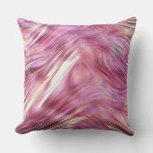 ピンクガーリーパールバラ金ゴールドグラム クッション (正面)