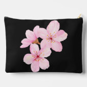 ピンクガーリーフローラカスタム アクセサリーポーチ (裏面)